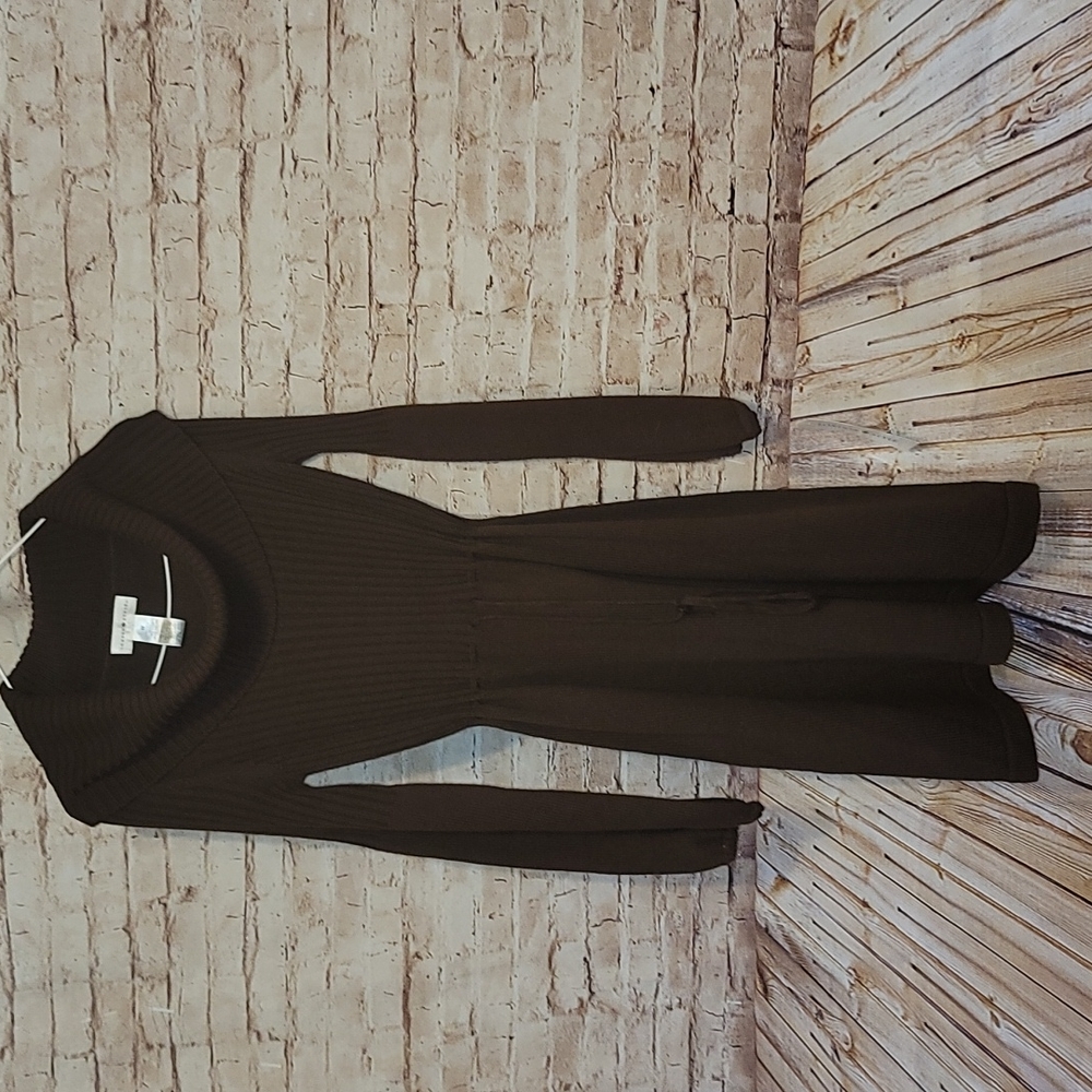 Nwt london style midi long sleeve Sweater dress medium